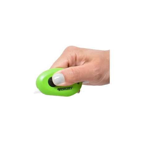 Westcott mini-cutter keramik, klinge: 31 mm, grün