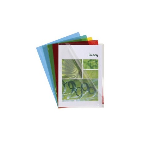 Exacompta pochette, a4, pvc 0,13 mm, jaune