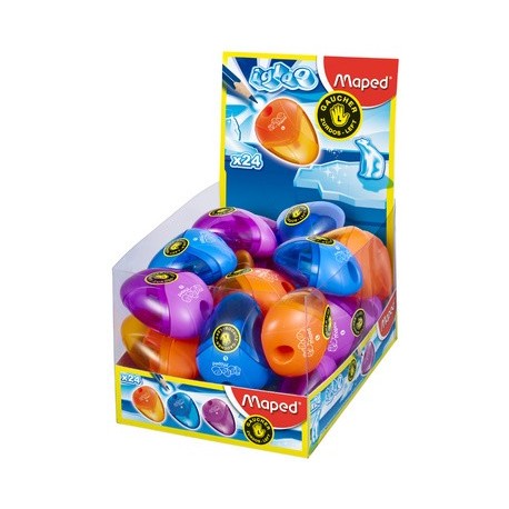 Maped taille crayon i-gloo, pour droitiers, présentoir de 30