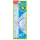 Maped kit géométrie pour gauchers, 4 pièces, transparent
