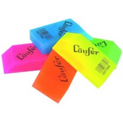 Läufer gomme en plastique translucide, assorti