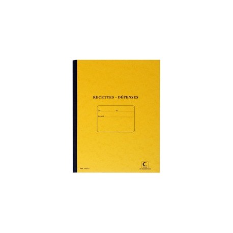 Elve registre "recettes/dépenses", 80 pages, 297 x 210 mm