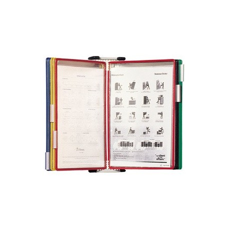 Tarifold tdisplay système de plaques pochettes métal, équipé