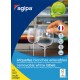 Agipa etiquettes multi-usage, 48,5 x 25,4 mm, blanc,