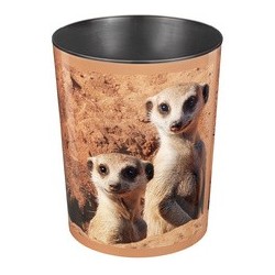 Läufer corbeille à papier "suricate", 13 litres, pp