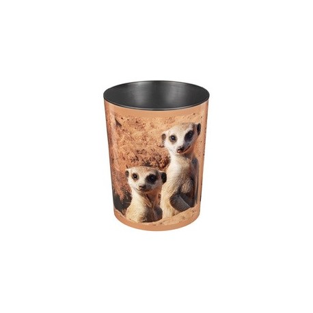 Läufer corbeille à papier "suricate", 13 litres, pp
