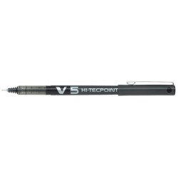 Pilot stylo roller hi-tecpoint v7, couleur de l'encre: noir
