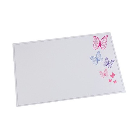 Läufer sous-main durella emotion, motif: papillon