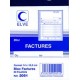 Elve livre de formulaire "bloc facture", 140 x 105 mm