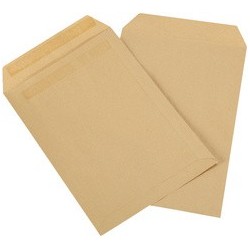 Gpv pochettes d'expédition, c5, 162 x 229 mm, marron