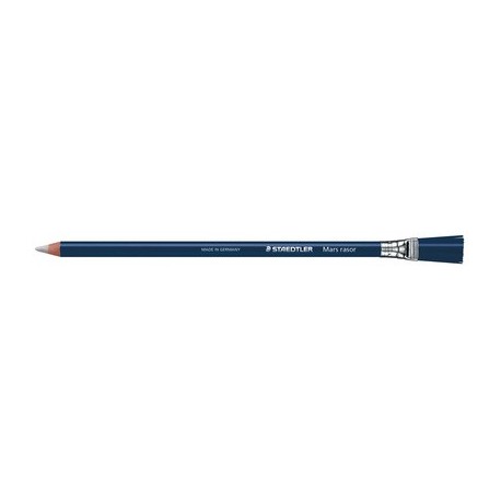 Staedtler crayon gomme mars rasor, bleu, avec embout balai,