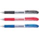 Pentel stylo bille encre à gel hybrid gel grip k157, bleu