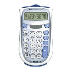 Texas instruments calculatrice de poche ti-1706 sv,