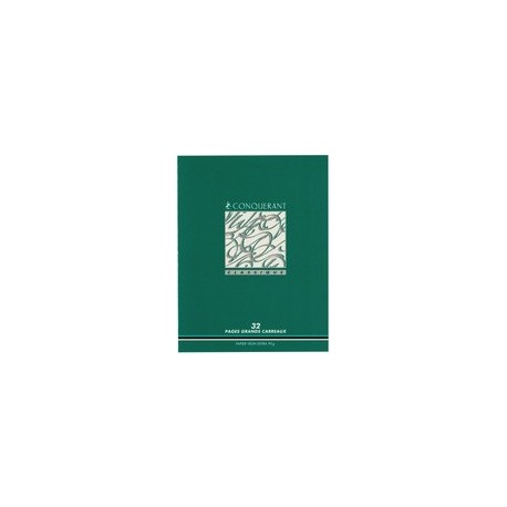 Conquerant classique cahier, seyes, 96 feuilles, 240 x 320