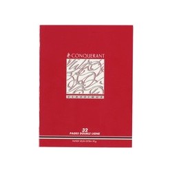 Conquerant classique cahier de devoirs, seyes, 48 pages