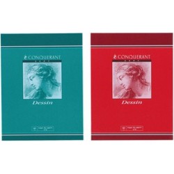 Conquerant sept cahier de dessin, nf45, 240x320 mm, neutre