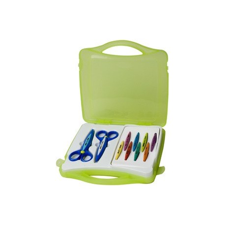 Maped coffret de ciseaux à cranter, 10 types différents de