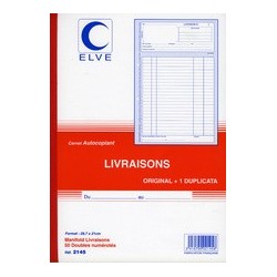Elve manifold "livraisons", original + 1 duplicata, dupli