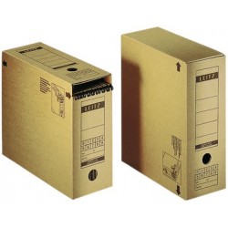 Leitz boîte à archives avec rabat de fermeture, en carton