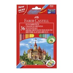 Faber-castell hexagonal-buntstifte eco, 36er kartonetui