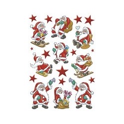 Herma sticker de noel decor "saint nicolas marrant", papier