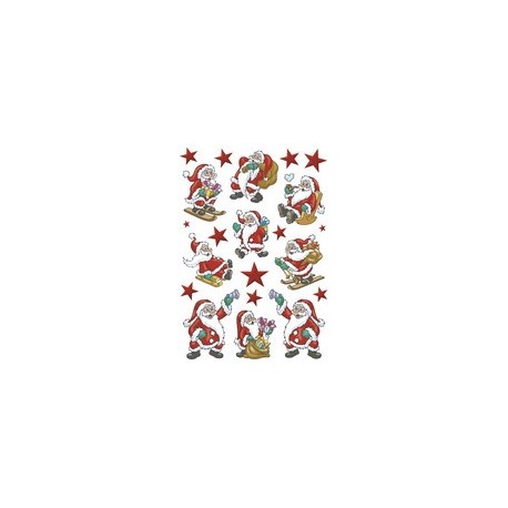 Herma sticker de noel decor "saint nicolas marrant", papier