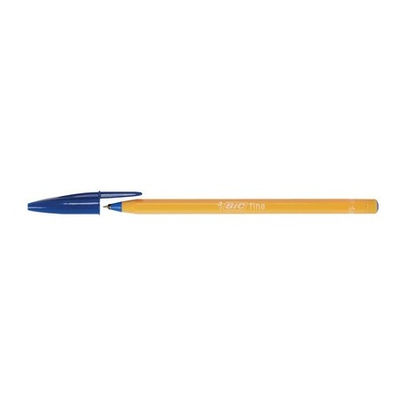 Bic stylo à bille orange, couleur d'encre: rouge