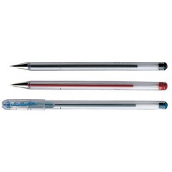 Pentel stylo à bille superb bk77, rouge