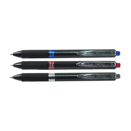 Pentel stylo roller à encre gel "oh! gel", noir