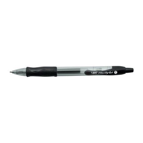 Bic stylo à encre gel gelocity, couleur d'encre: noir