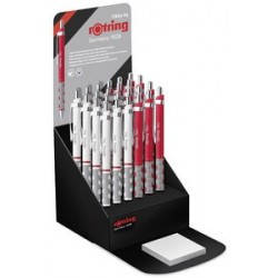 Rotring stylo bille rétractable tikky, présentoir de 24
