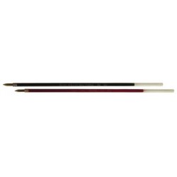 Pentel recharge pour stylo à bille bkl77, rouge