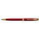 Parker stylo à bille sonnet ciselé argent g.t.
