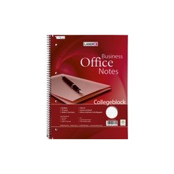 LandrÉ cahier "business office notes", format a5, quadrillé
