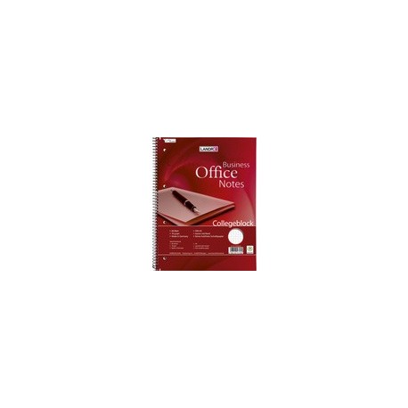 LandrÉ cahier "business office notes", format a5, quadrillé