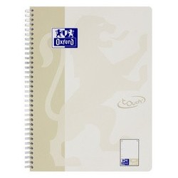Oxford cahier touch, a4+, quadrillé, 160 pages, jaune soleil