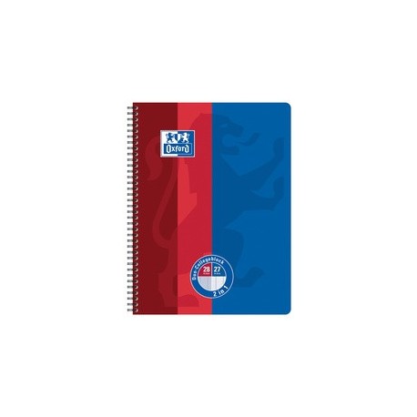Oxford cahier scolaire duo classique, a4+, 160 pages