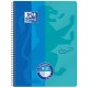 Oxford cahier duo touch, a4+, 160 pages, bleu mer/aqua