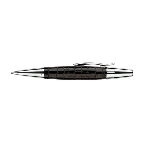 Faber-castell stylo à bille rotatif e-motion pure black