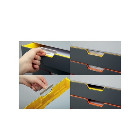 Durable module de classement varicolor 5, avec 5 tiroirs