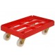 Keeeper chariot "rolf", capacité de charge: 300 kg, rouge