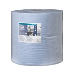 Tork rouleau de papier nettoyant multi-usages, 2 plis, bleu