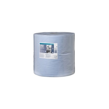 Tork rouleau de papier nettoyant multi-usages, 2 plis, bleu