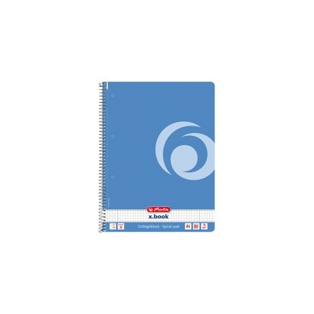 Herlitz cahier à spirales color-blocking "indonesia pink",