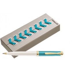 Pelikan stylo à bille rotatif "souverän 600", turquoise /