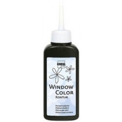 Kreul window color peinture de contours, or-scintillant,80ml