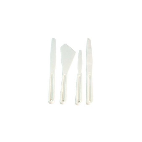 Kreul kit de couteaux à peindre solo goya, plastique, blanc