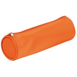 Pagna trousse ronde tendance, en nylon, orange