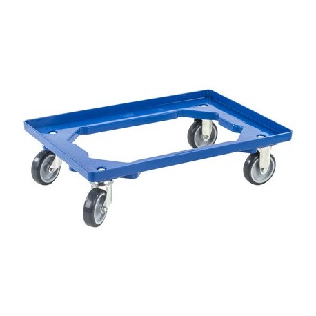 Allit chariot de transport profiplus euroroll os 600, rouge