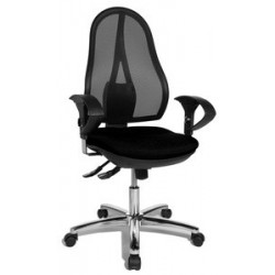 Topstar fauteuil de bureau "open point sy deluxe", noir